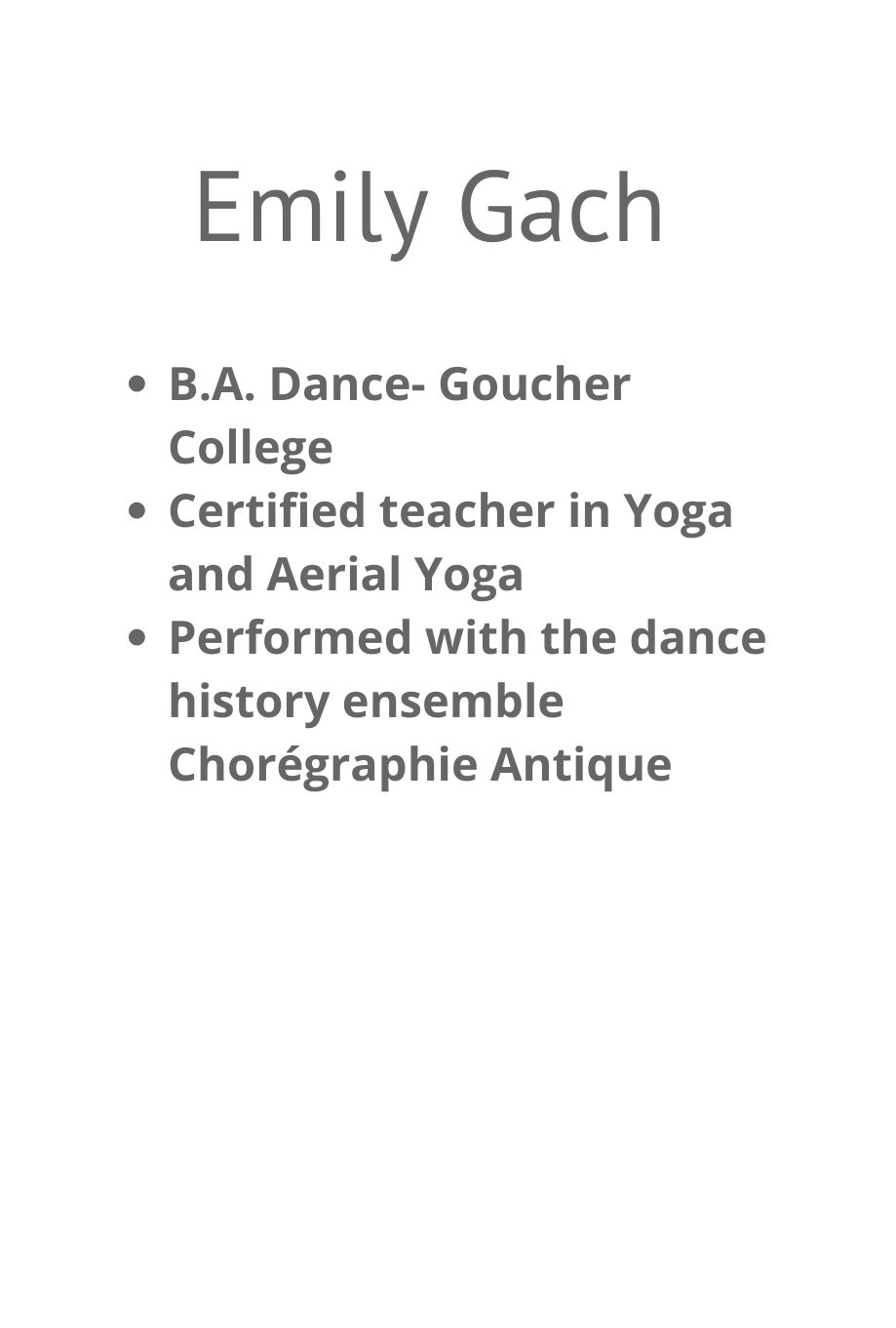 Emily Gach